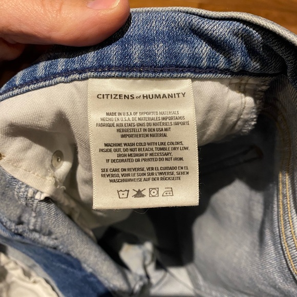 Citizens of Humanity Light Denim Jean Women size 28 - Picture 14 of 15